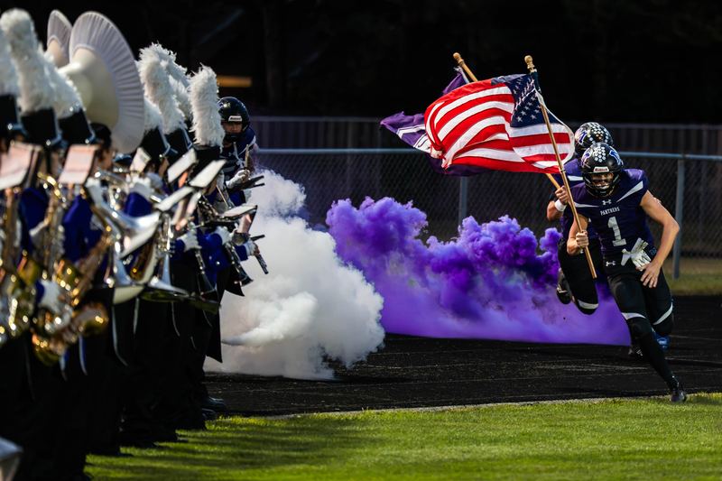 Manteno Panthers, friday night football, by Tate Studios